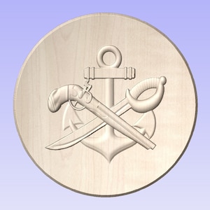 NAVY Special Warfare Boat Operator 10-11&quot; (Dish or Cutout)
