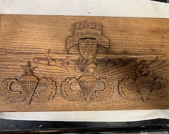 75th Ranger Battalion C-130 (Your choice of wood) Approx 12x24