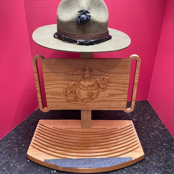 Marine Drill Instructor Hat Etsy