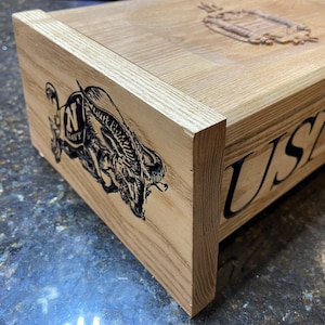 Gift Box United States Naval Academy (USNA) 9.5x13 Gift Box With One 3D ...