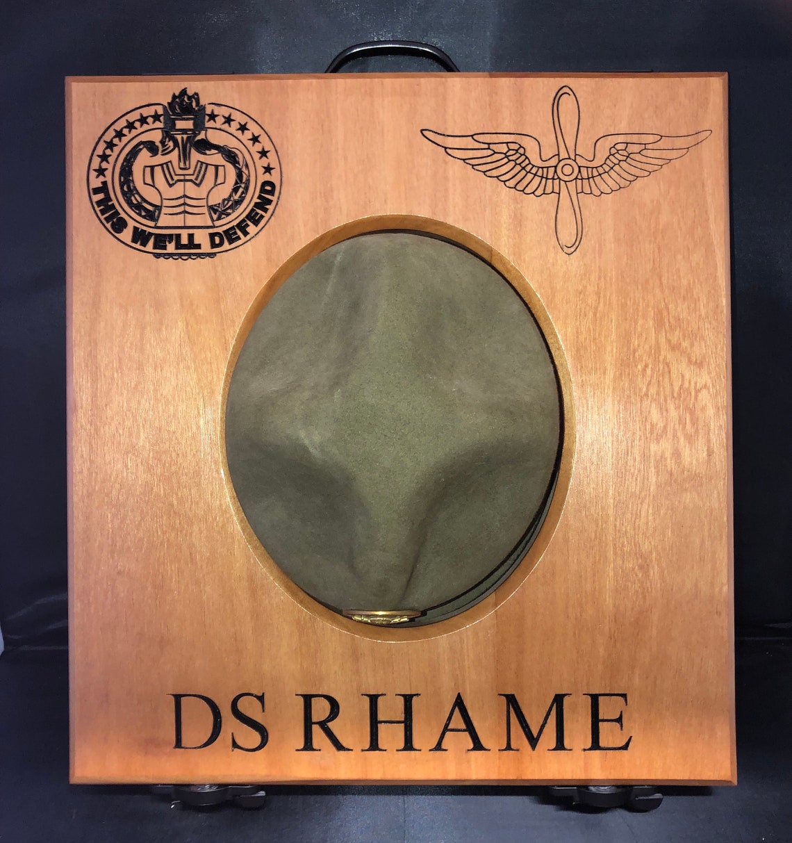 US Army Drill Instructor Campaign Hat Press/Plaque Approx Etsy