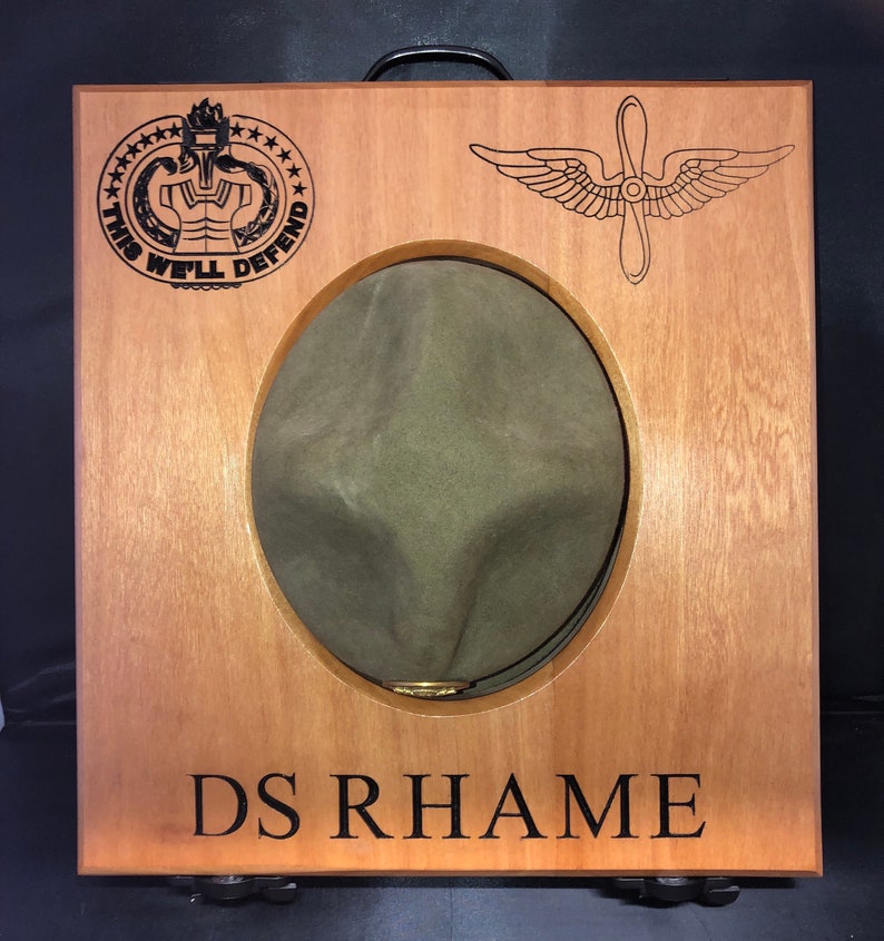 US Army Drill Instructor Campaign Hat PressPlaque Approx 14 5x15 5 DI 