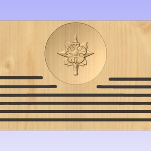 Military Intelligence (MI) Coin Holder Approx 30-50 Average Size Coins (Your Choice of Size, Style and Wood)