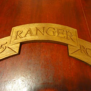 75th Ranger Regiment Scroll approx. 17x7  (Your Choice 75th 1st, 2d, 3d, MIB, STB)