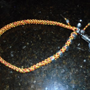 Multicolor Get Back Whip Approx 35-36&quot; Rigid Jacobs Ladder