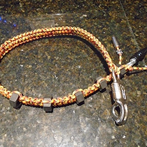 Multicolor Get Back Whip Approx 35-36&quot; Rigid Jacobs Ladder