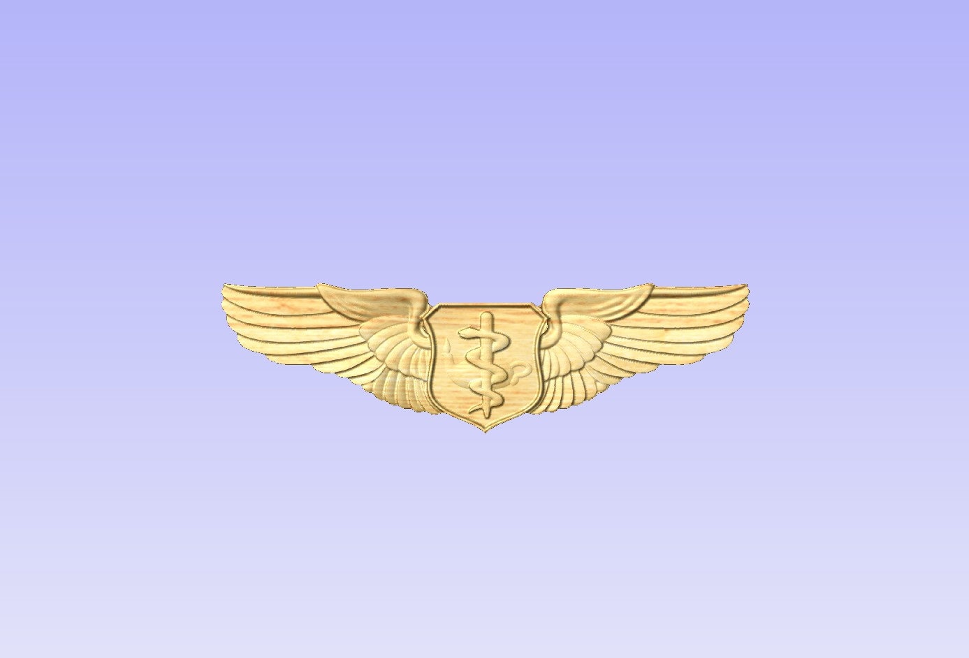 USAF Flight Nurse Wings ( Your choice of wood, style and size) United States Air Force