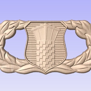 USAF ATC Air Traffic Control Badge 14"