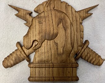 Psychological Operation Branch 11" (Your choice of Wood)