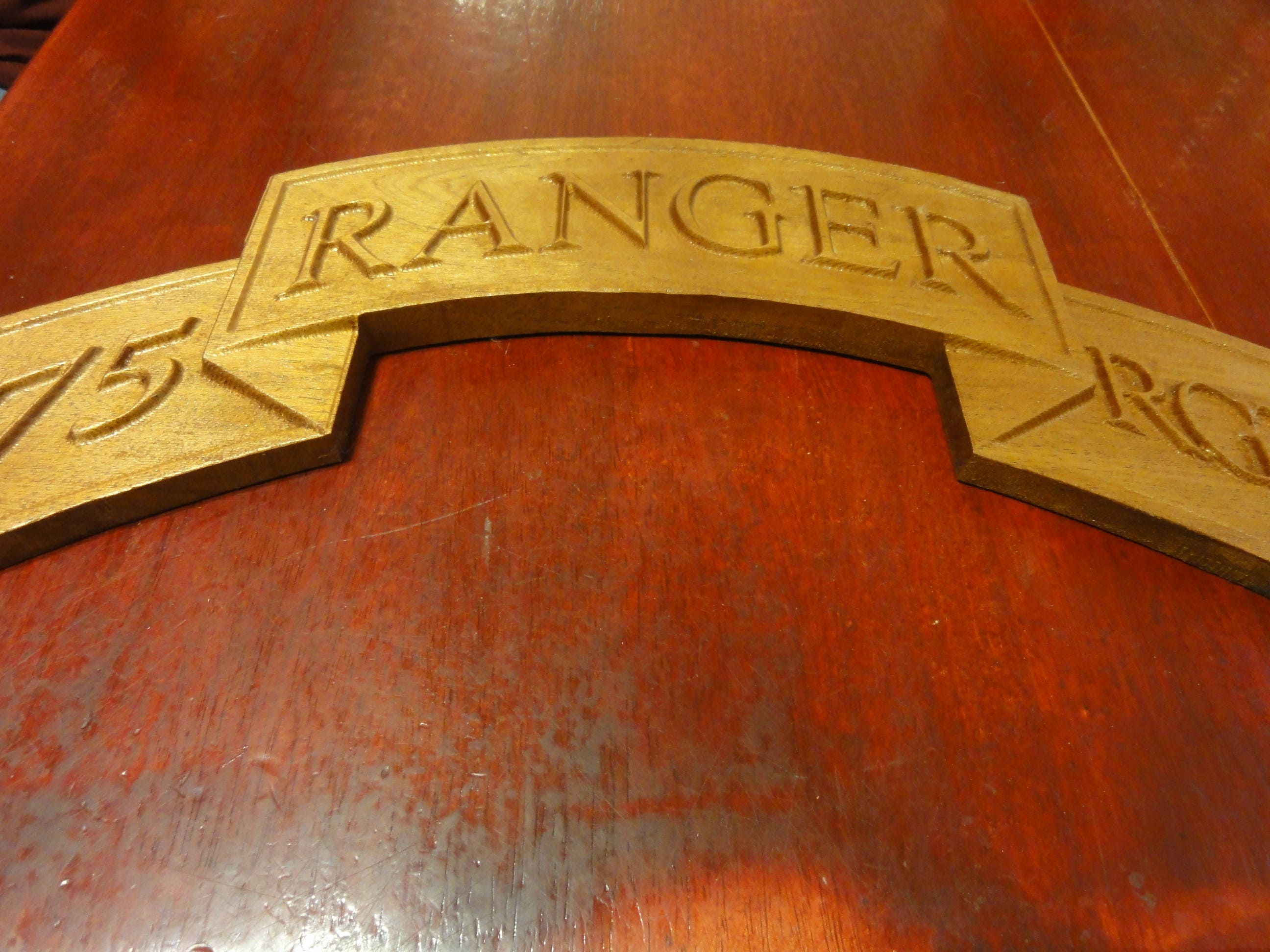 75th Ranger Regiment Scroll Approx. 17x7 (your Choice 75th 1st, 2d, 3d ...