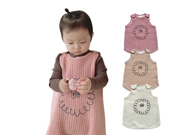 ORGABOO Baby Sleeping Cotton Sack, Cute Design Sleeping Vest, Wearable Blanket Support Maintain Body Temperature