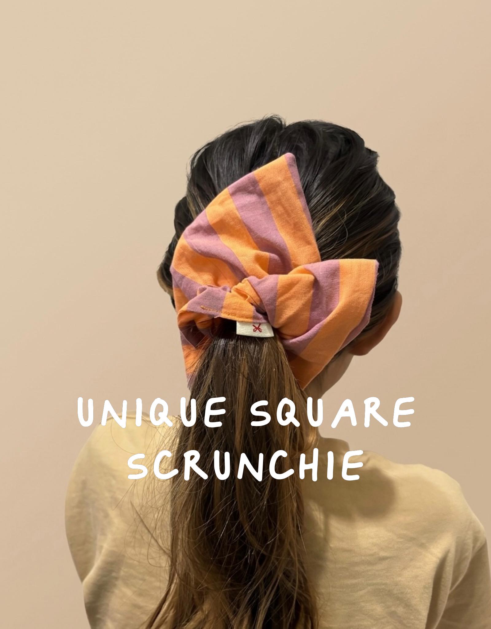 Hair Square Scrunchies - Etsy