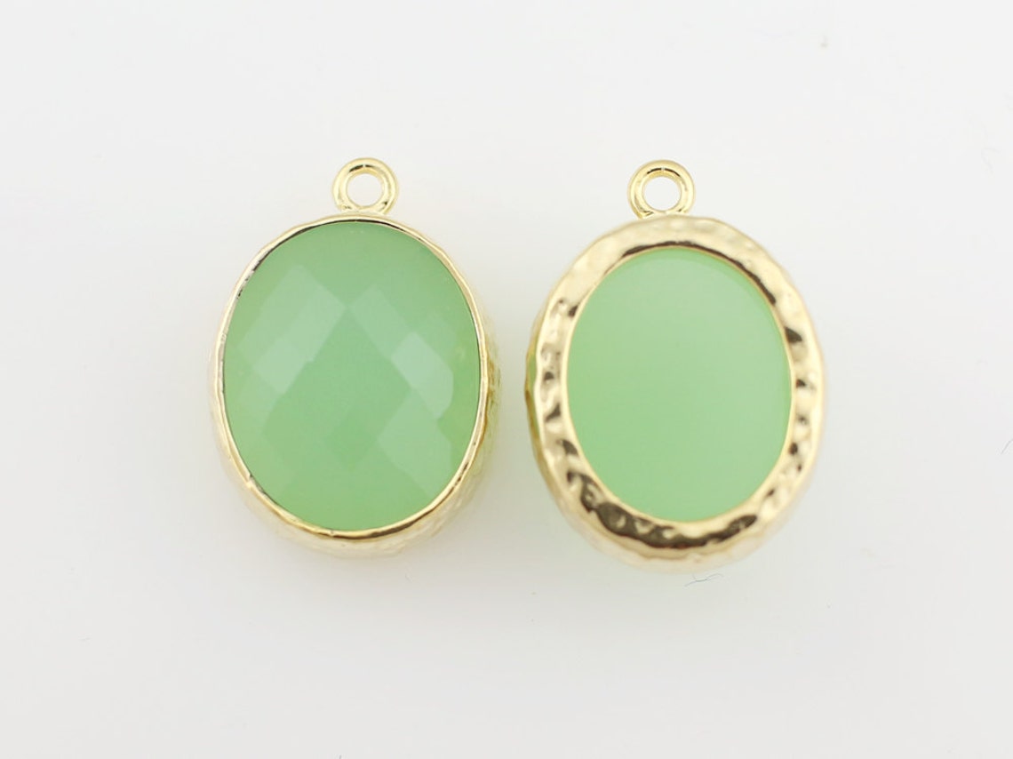 G000206p/peridot/gold Plated Over Brass/chubby Round Faceted Etsy