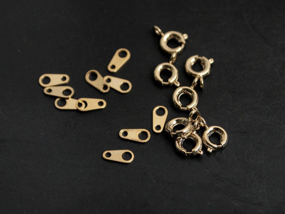 B0005/antitarnished Gold Plating Over Brass/spring Clasp/5mm/20pcs Etsy