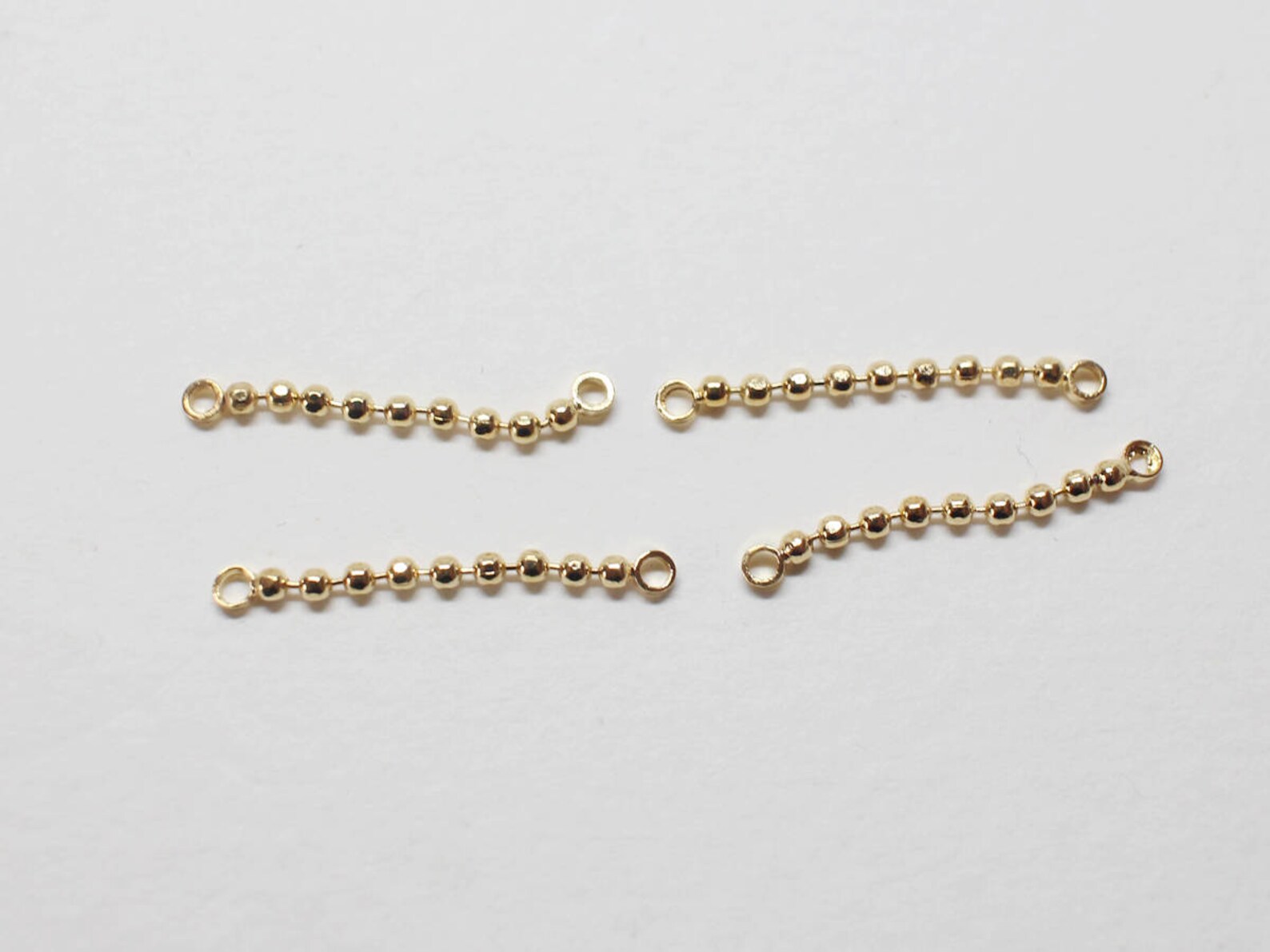P07122/antitarnished Gold Plating Over Brass /short Chain Etsy