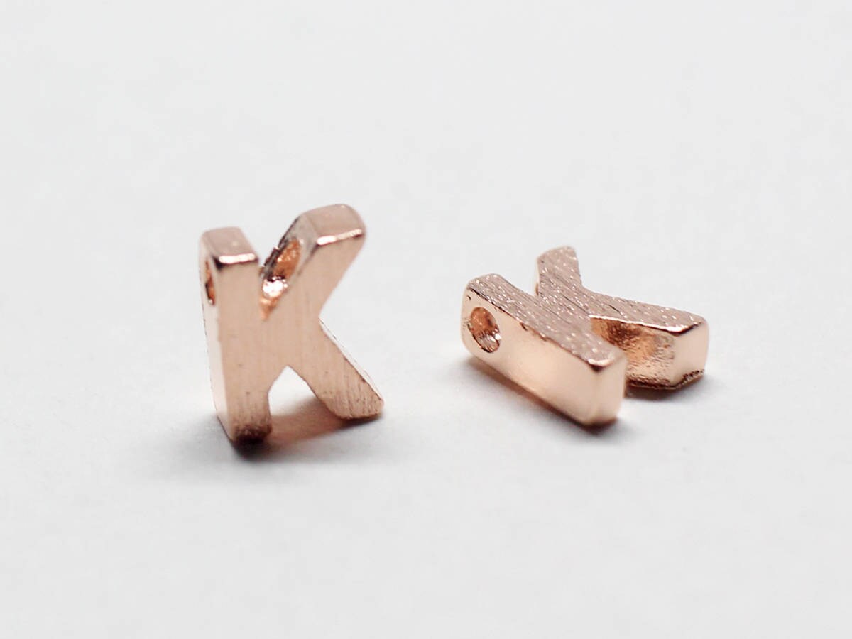 P0721/antitarnished Rose Gold Plating Over Brass /brushed Etsy