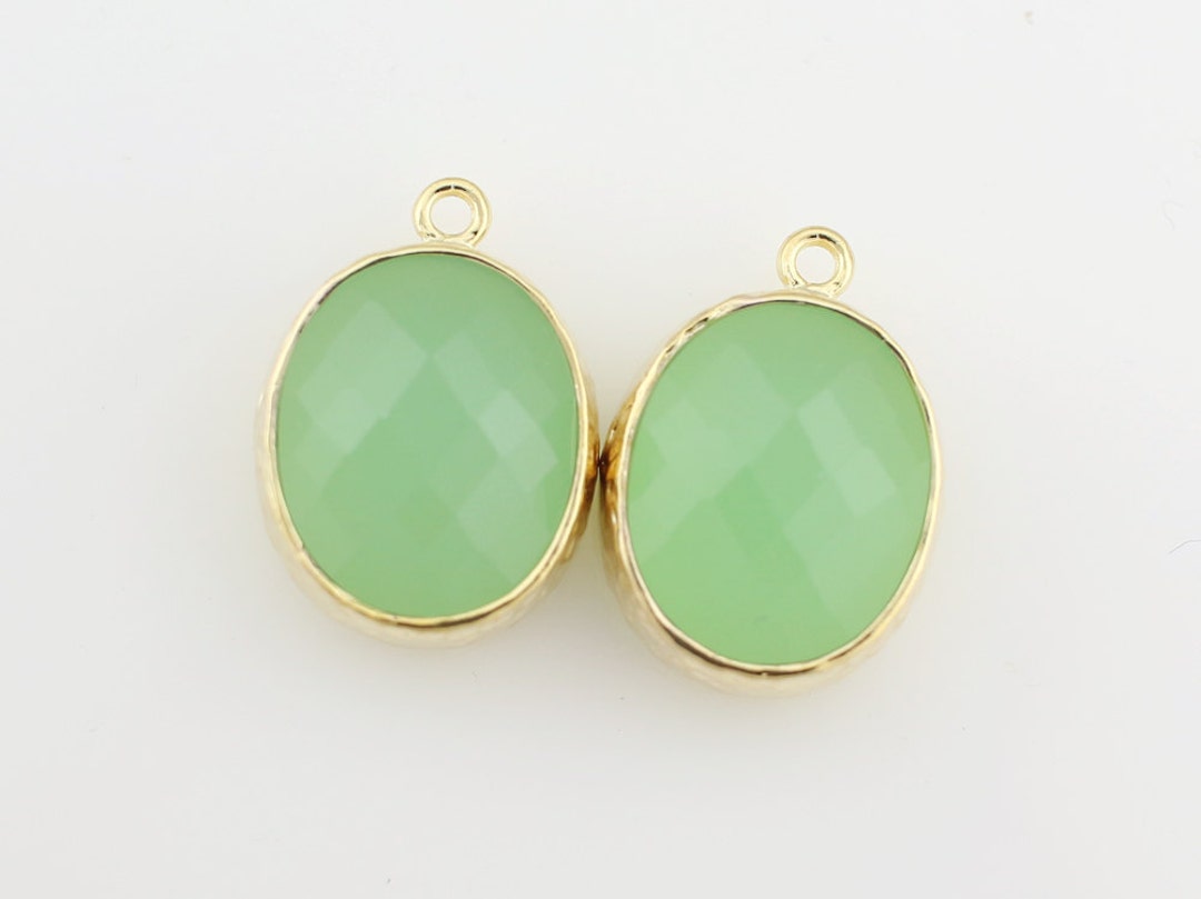 G000206p/peridot/gold Plated Over Brass/chubby Round Faceted Etsy