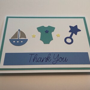 Baby Boy Shower Card