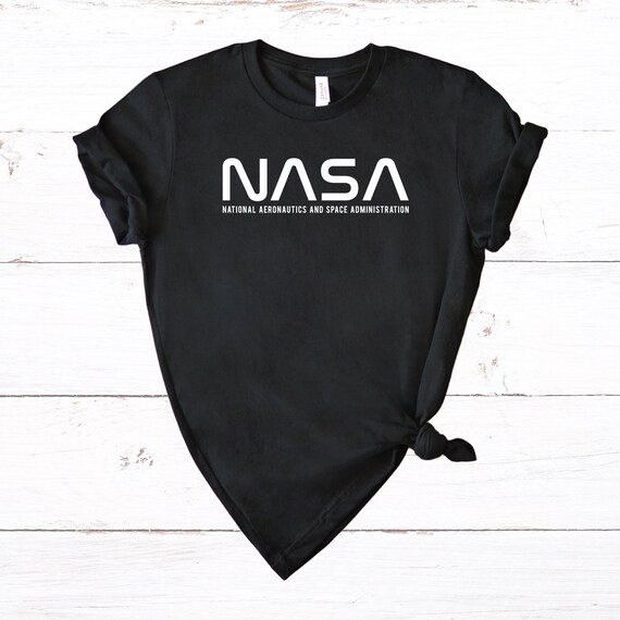 NASA Distressed Logo Black Toddler T-Shirt