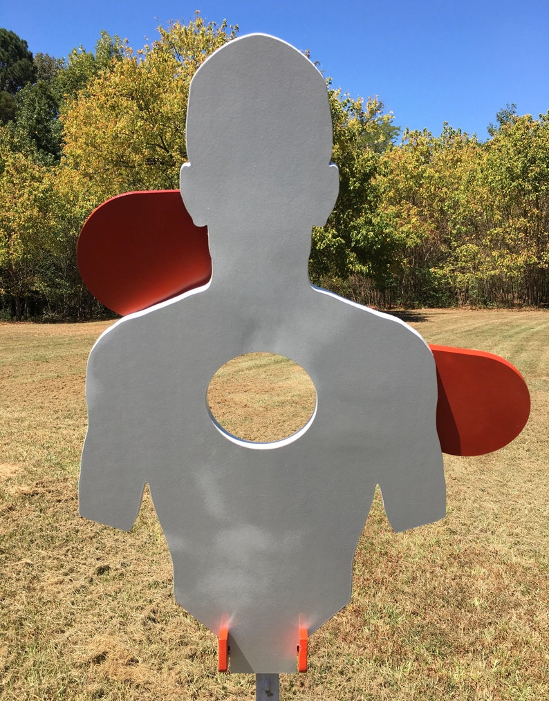 Magnum Target AR500 Combatant Steel Hostage Reactive IDPA Shooting ...
