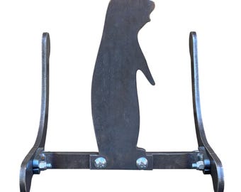Soporte para blanco de tiro Magnum Target AR500 Prairie Dog de 9,5 mm (3/8") - Blanco de tiro de acero endurecido - RGT-PDAR500-1S