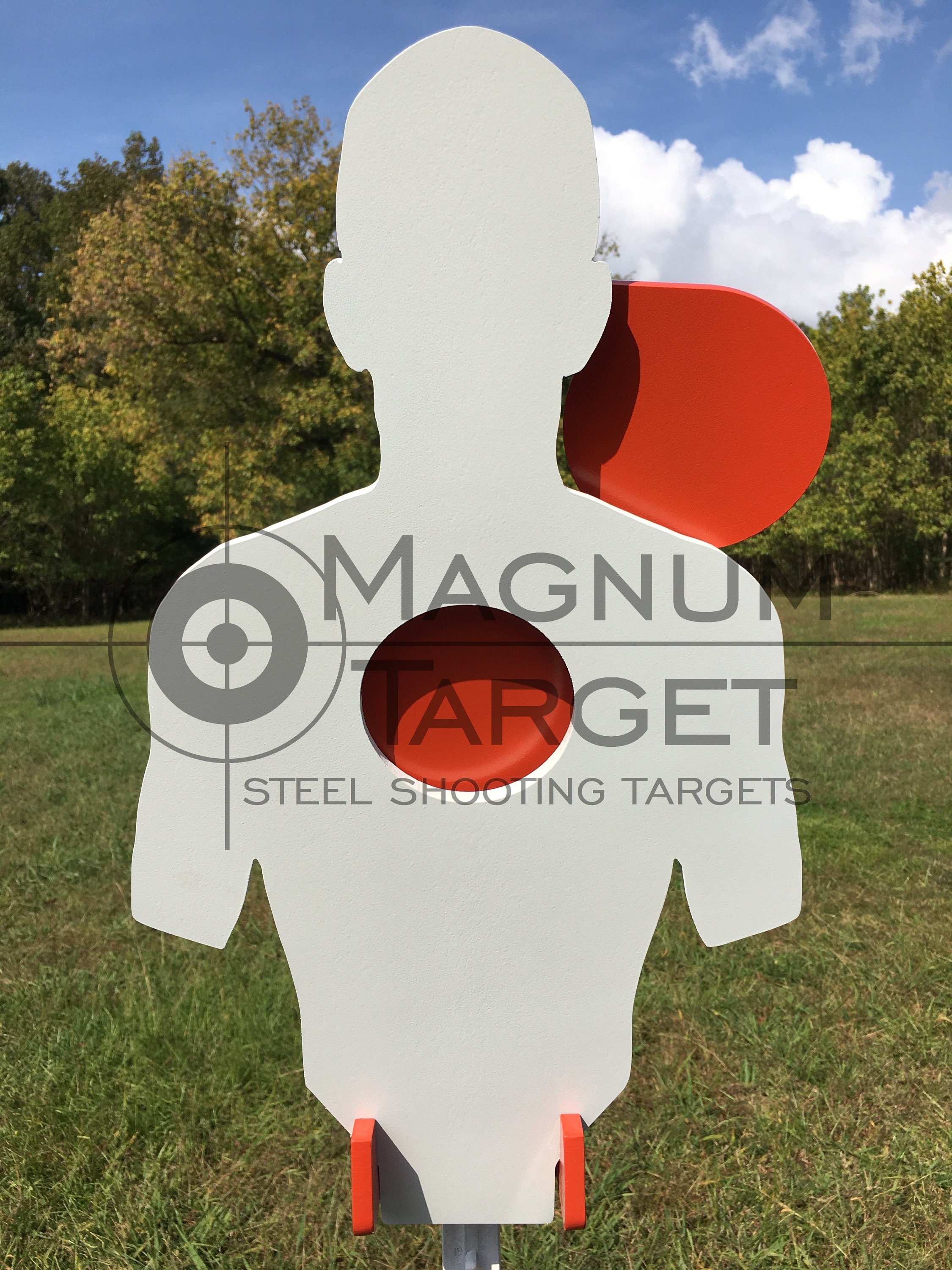 Magnum Target AR500 Combatant Steel Hostage Reactive IDPA picture