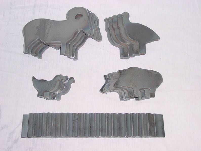 1/5sc IHMSA/NRA Metallic Silhouette Targets 20pc U-Weld S.B. | Etsy