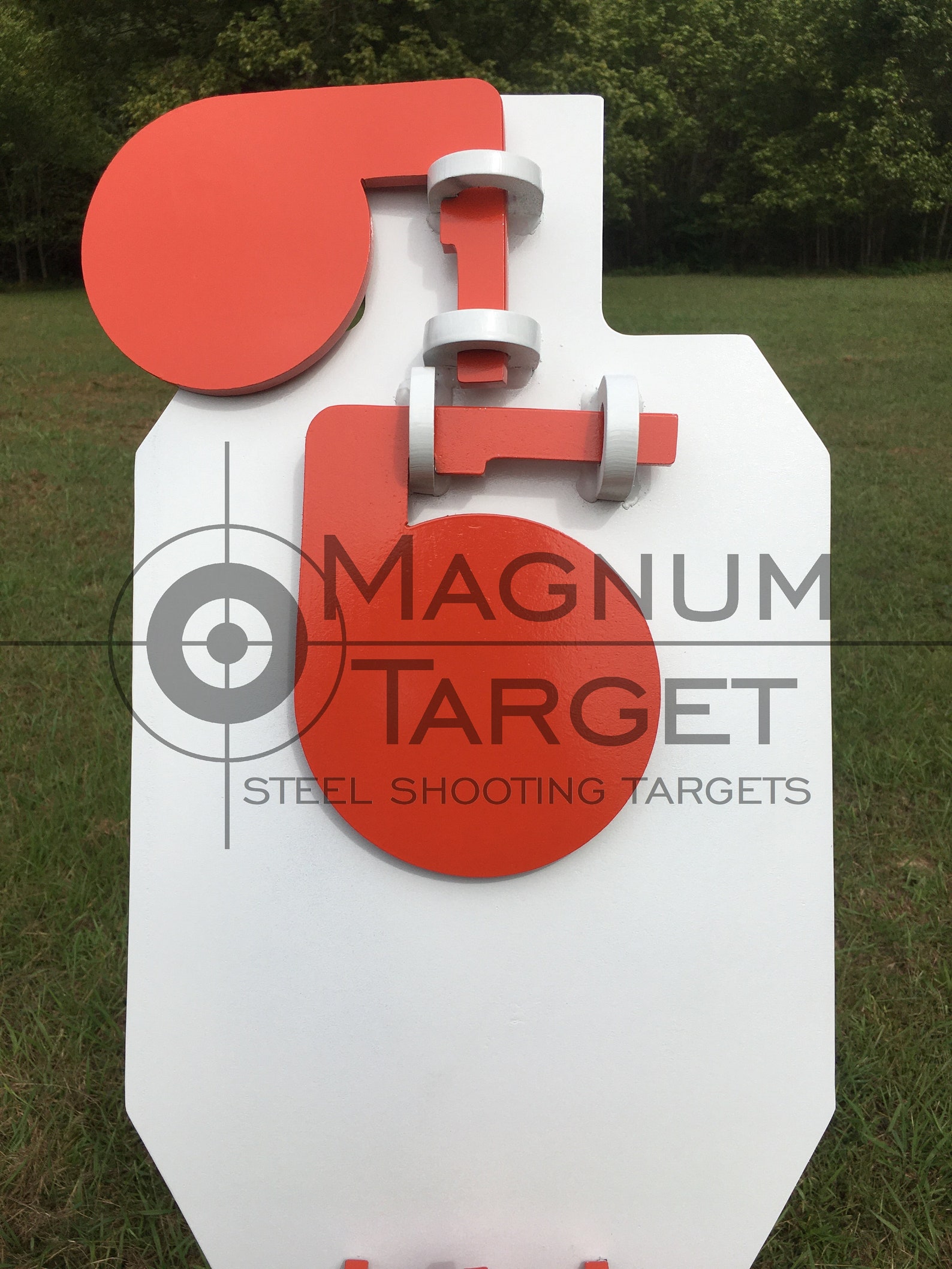 Magnum Target AR500 Steel Target 2/3 IDPA Hostage Reactive Etsy Ireland