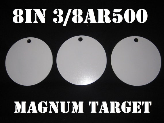 AR500 4 x 3//8 Gong Hanger En Acier de tir cible NRA Action Pistolet Plaque
