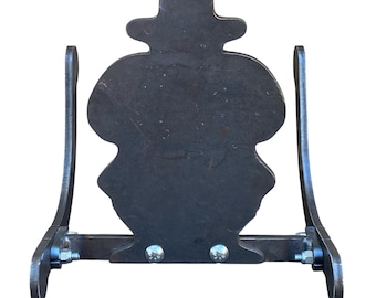 Magnum Target 8x12 Cowboy CAS - 3/8" AR500 Hardened Steel Rocking Ground Shooting Target Stand - RGT-CAS8x12AR500