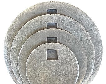 Magnum Target AR500 3/8" Steel Shooting Targets - 3" 4" 5" 6" Metal Rifle/Pistol Range Hangers - H34564AR500