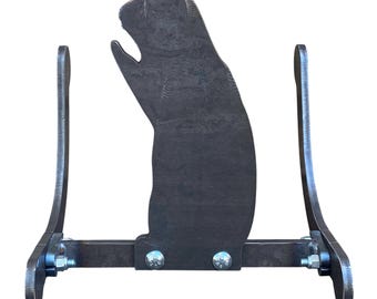 Soporte para blanco de tiro Magnum Target AR500 Prairie Dog de 9,5 mm (3/8") - Blanco de tiro de acero endurecido - RGT-PDAR500-2E