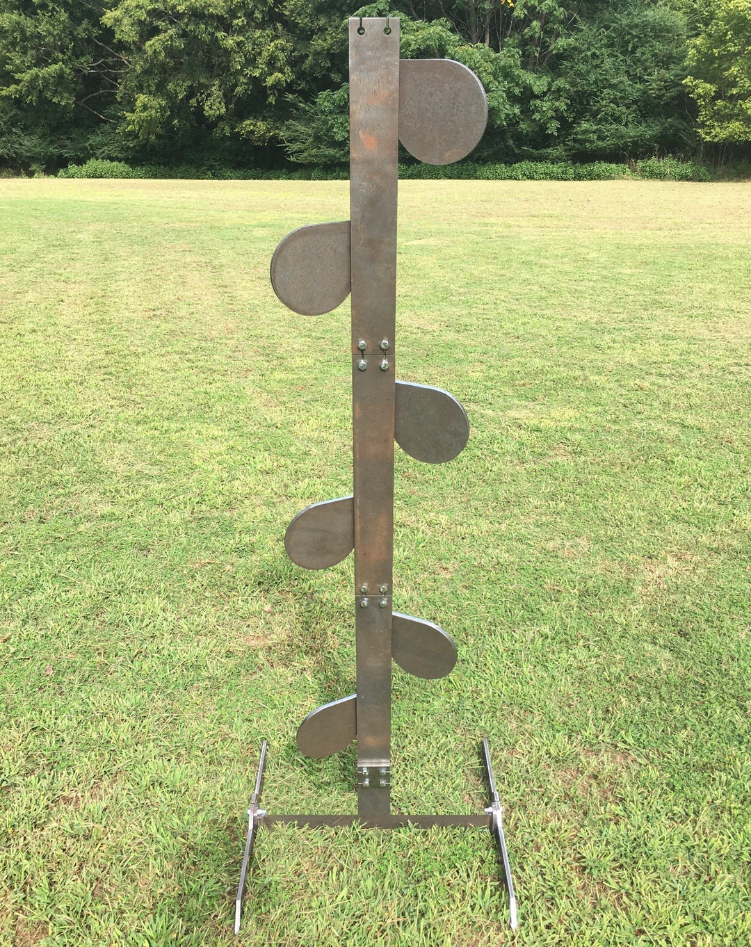 Magnum Target 6ft Tall AR500 Steel Shooting Target Reactive Dueling