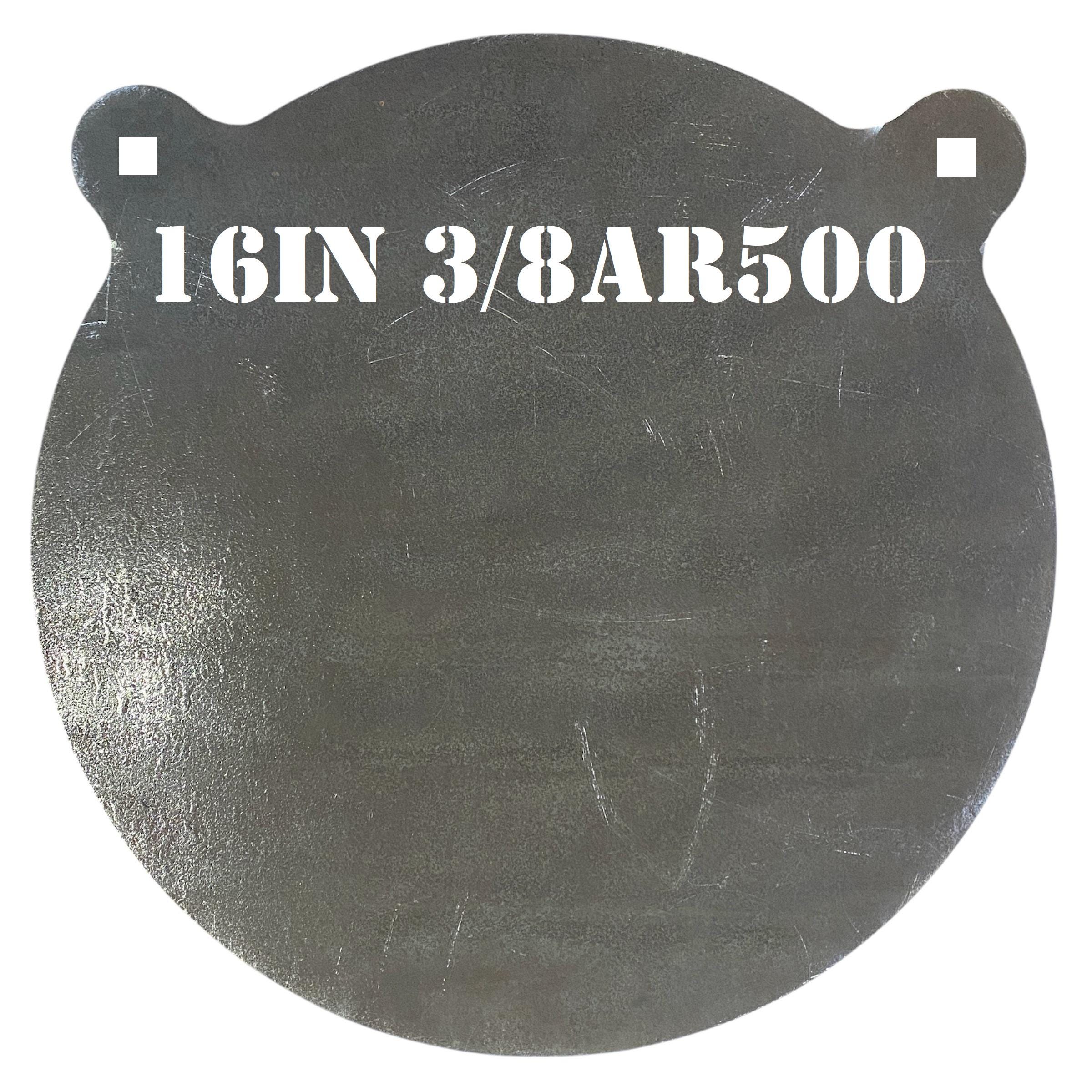 Shooting Gong AR500 Steel Target Set - 3-Piece Gong Targets For IDPA ...