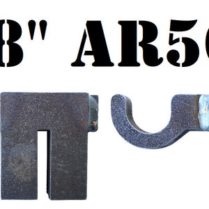 Magnum Target AR500 Hardened Steel Shooting Target T-Post Hook-2pc NRA Metal Gong Range Target - TPH2AR500