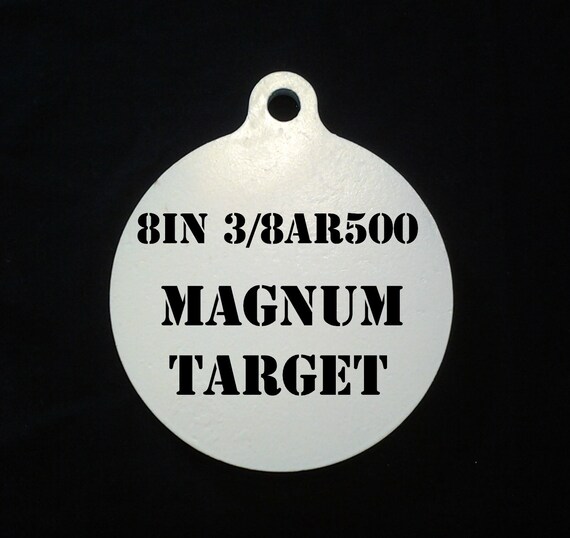 Ar500 8 Steel Target Steel Shooting Target Steel Pistol Etsy