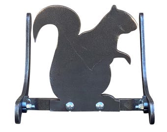 Soporte para blanco de tiro Magnum Target AR500 de 3/8" con forma de ardilla - Blanco de tiro de acero endurecido - RGT-SQRL1AR500