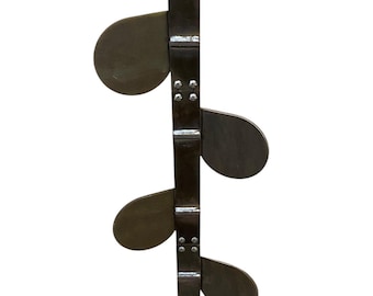 Blanco de tiro Magnum Target de acero AR500 de 1,8 m de alto y 9,5 mm (3/8") - Soporte reactivo de árbol de duelo sin soldadura con cartuchos metálicos de 20,3 cm - DTSTD86AR500-S