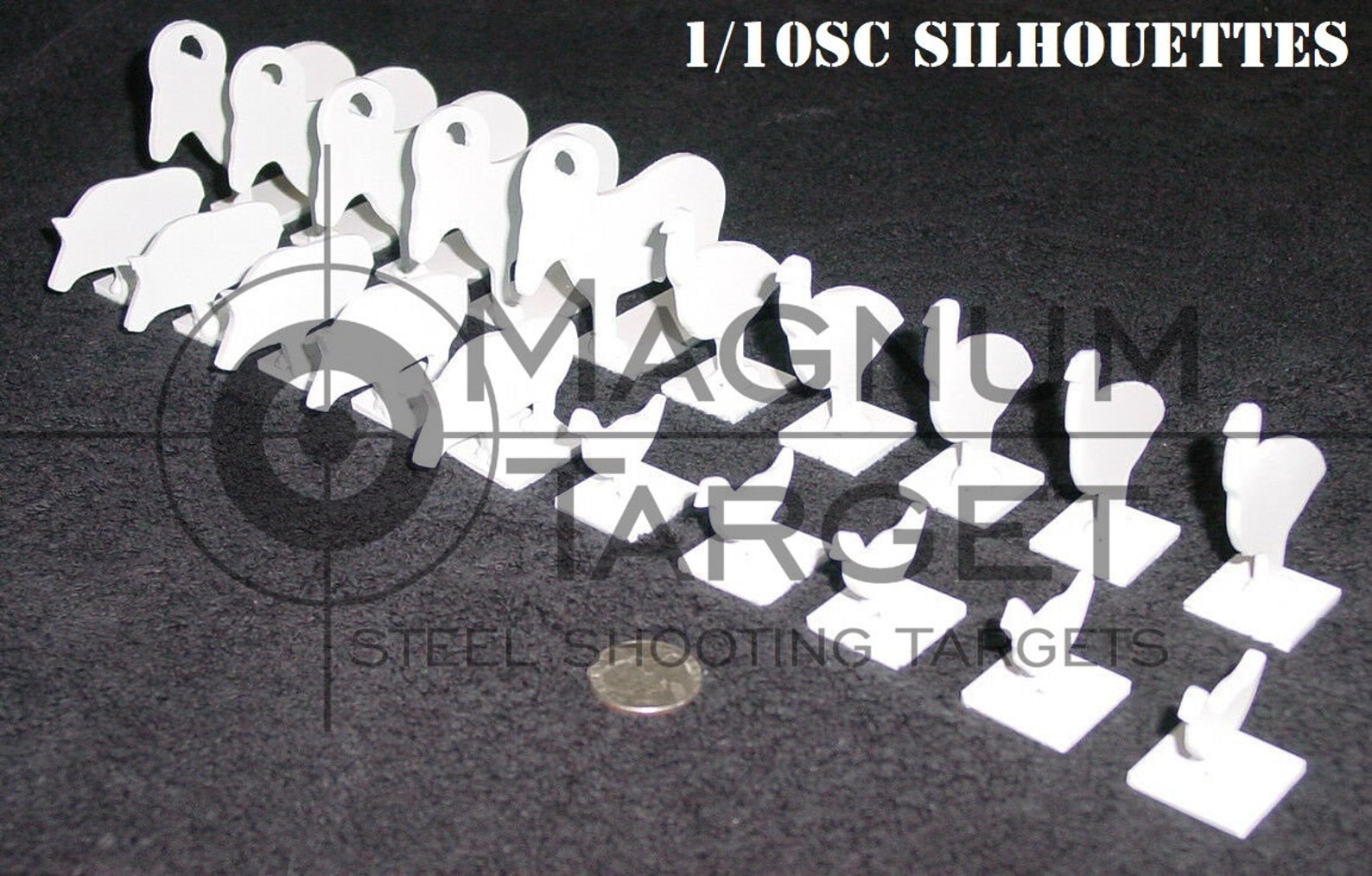1/10sc NRA/IHMSA Metallic Silhouette Targets 20pc Air Etsy
