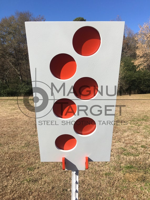 3/8 AR500 Steel Hostage Target Reactive Hostage Target with 2x4 mount 3/8 AR500 Steel Hostage Target Reactive Hostage Target with 2x4 mount