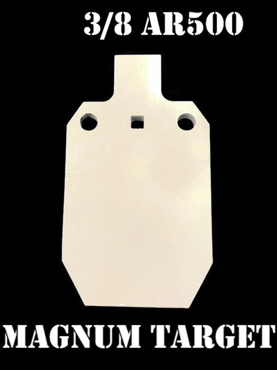 AR500 4 x 3//8 Gong Hanger En Acier de tir cible NRA Action Pistolet Plaque