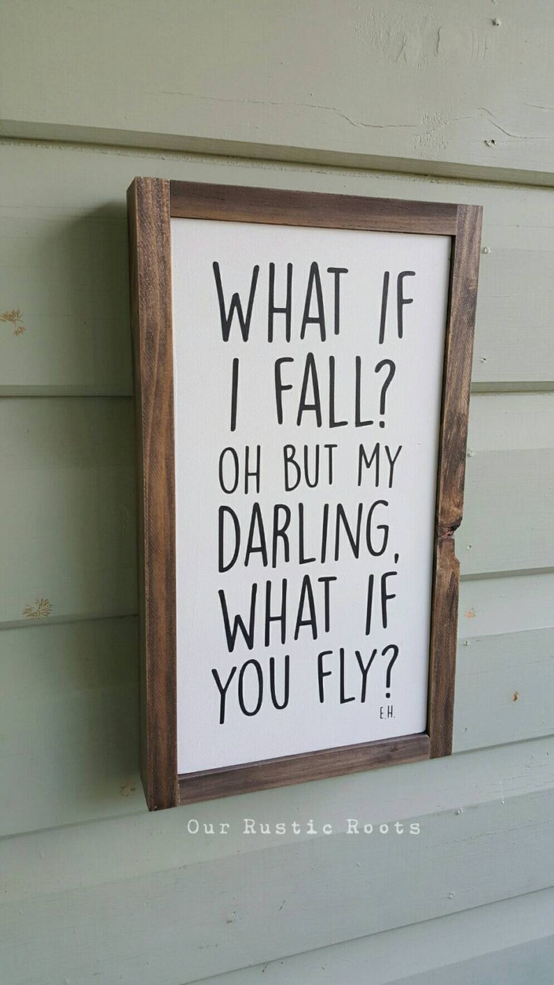 Home Kitchen Home Decor What If I Fall Oh But Darling What If You Fly Erin Hanson Quote Wood Sign Handmade Products Home Kitchen Home Kitchen Home Decor What If I Fall Oh But Darling What If You Fly Erin Hanson Quote Wood Sign Handmade Products Home Kitchen