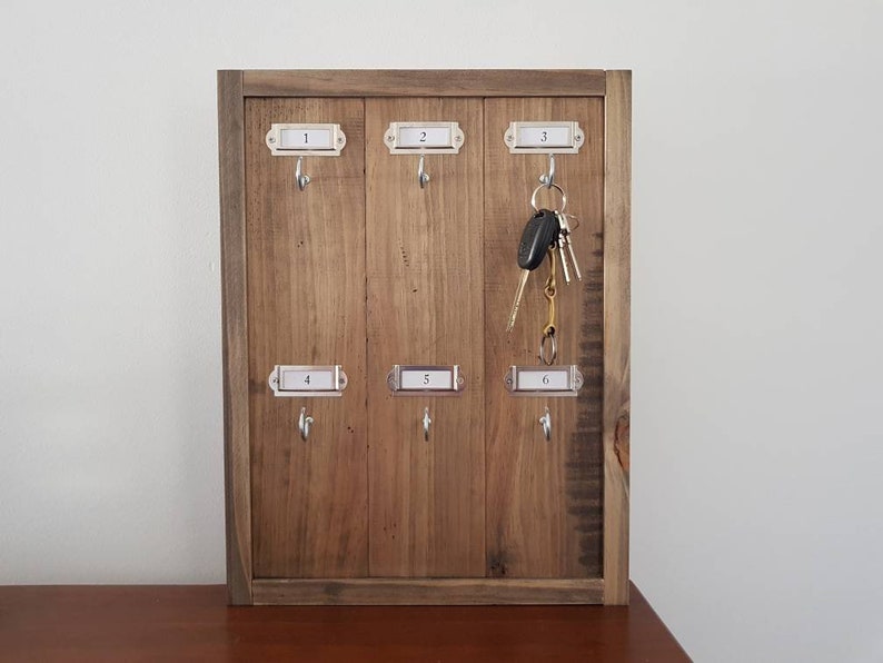 Vintage Look Hotel Style Key Racks with Hooks and Room Number Etsy.de