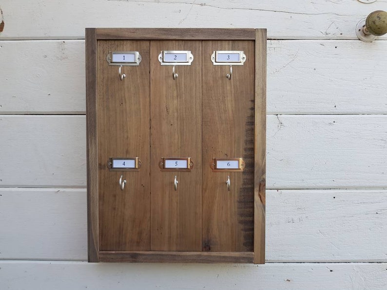 Vintage Look Hotel Style Key Racks with Hooks and Room Number Etsy
