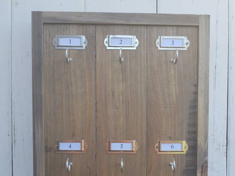 Vintage Look Hotel Style Key Racks with Hooks and Room Number Etsy