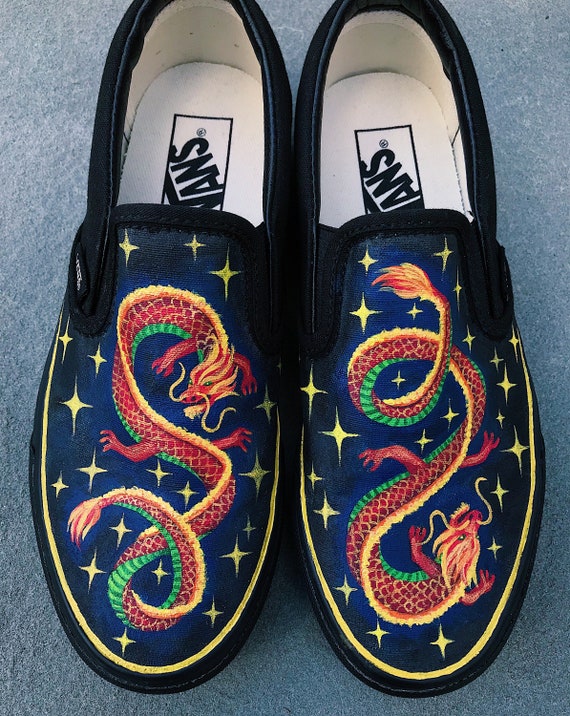 vans dragon shoes