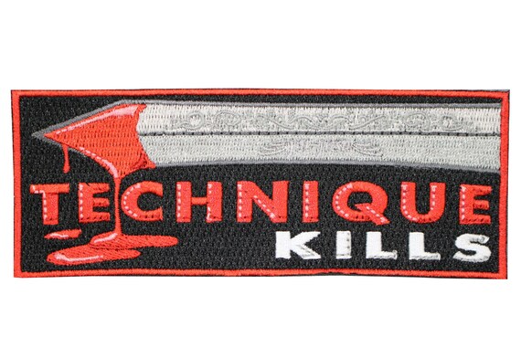 Jiu Jitsu BJJ Gi Patch FLOW ROLLER Jiu Jitsu Gift Gift IRON-ON Stocking Stuffer