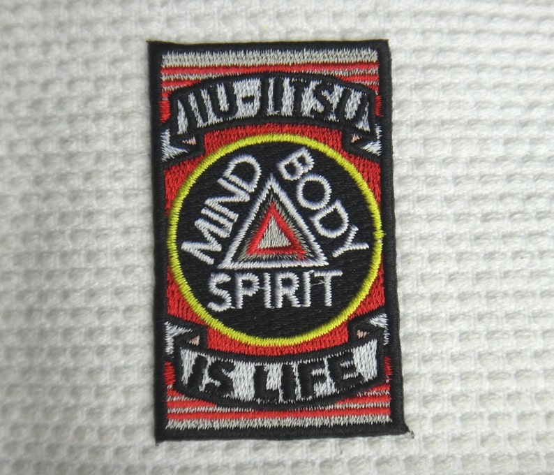 Jiu Jitsu Bjj Gi Patch JIUJITSU is LIFE Jiu Jitsu Gift Ironon