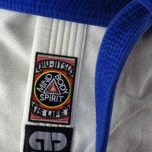 Jiu Jitsu Bjj Gi Patch JIU-JITSU is LIFE Jiu Jitsu Gift Iron-on Christmas Stocking Stuffer image 2