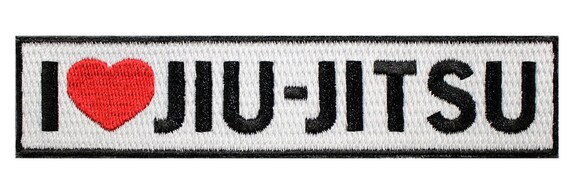 Jiu Jitsu BJJ Gi Patch JITS IS LIFE Jiu Jitsu Gift IRON-ON Stocking Stuffer